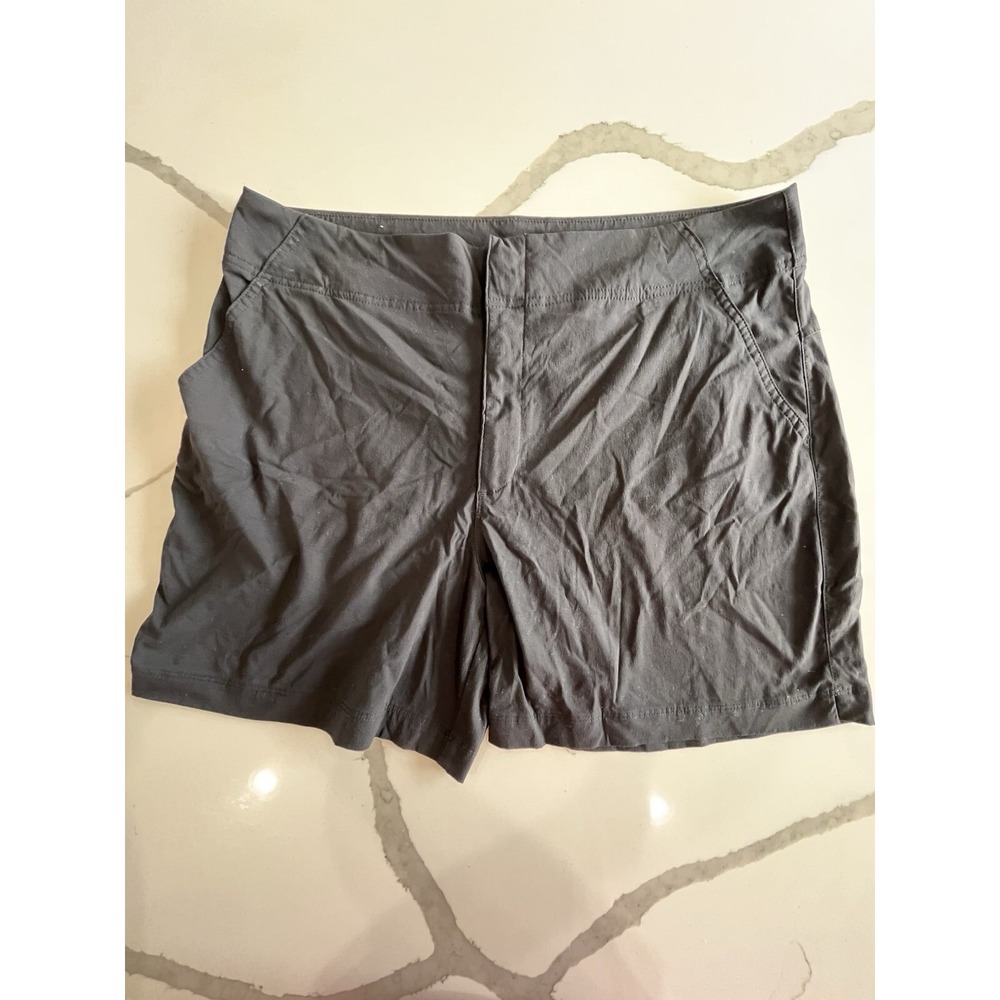 Columbia Womens‎ Shorts Black 5" Inseam Hiking Casual  Walking Size 14